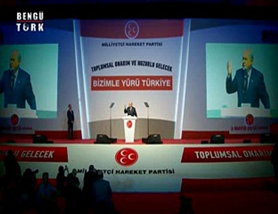 DEVLET BAHÇELİ SEÇİM MİTİNGLERİNE BAŞLIYOR