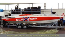 NOVARA, OLEGGIO  BARCA A MOTORE WELLCRAFT MARINE  SCARAB 29 LIMITED ANNO 2000 LUNGHEZZA MT 95