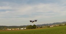 Modified Drone Does Some Amazing Tricks