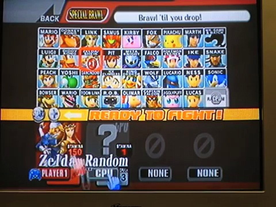 *CHEAT* Super Smash Bros. Brawl How To Unlock All Characters
