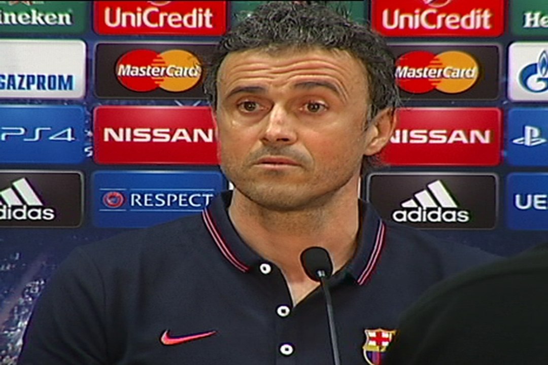 Luis Enrique: "El partido es importante, por encima de Pep"