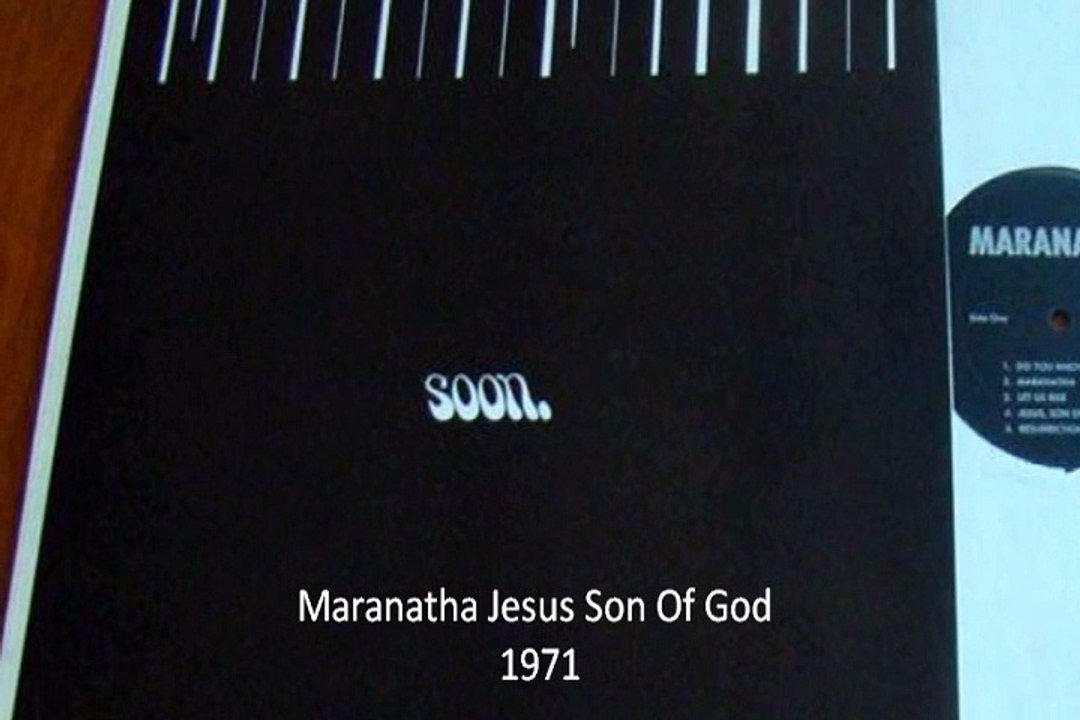 Maranatha "Jesus Son Of God" 1971  Christian folk Rock