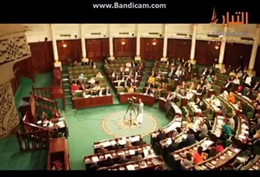 سامية عبّو تلقن محمّد الناصر درس : راك رئيس المجلس موش رئيس الحزب الحاكم وأحكي معانا بأدب