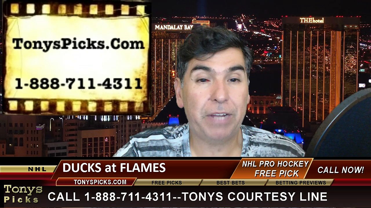 NHL Playoff Odds Game 3 Calgary Flames vs. Anaheim Ducks Free Pick Prediction Preview 5-5-2015