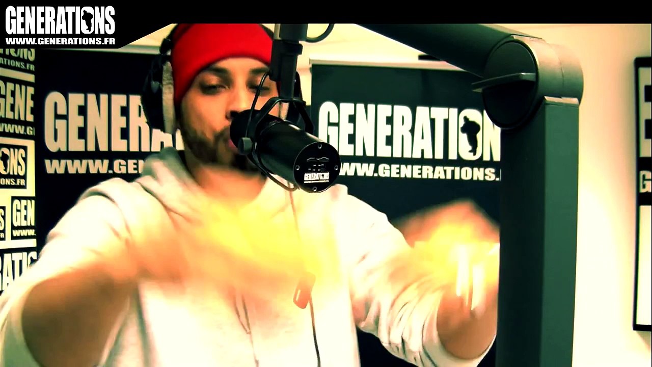 Disiz - Rap Genius (Live des studios de Generations)