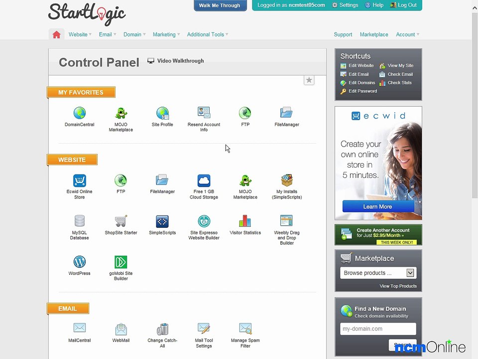 How to install WordPress on StartLogic web hosting