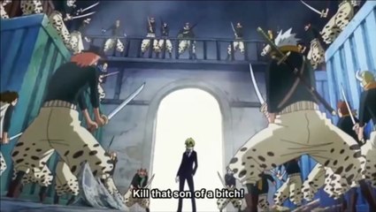 Sanji vs Bounty Hunters - One Piece