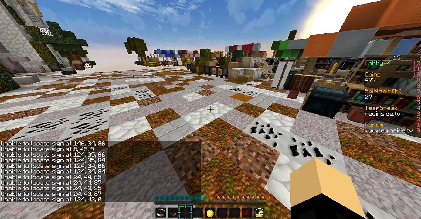 RewinSide - Bug / Fehler / etc.