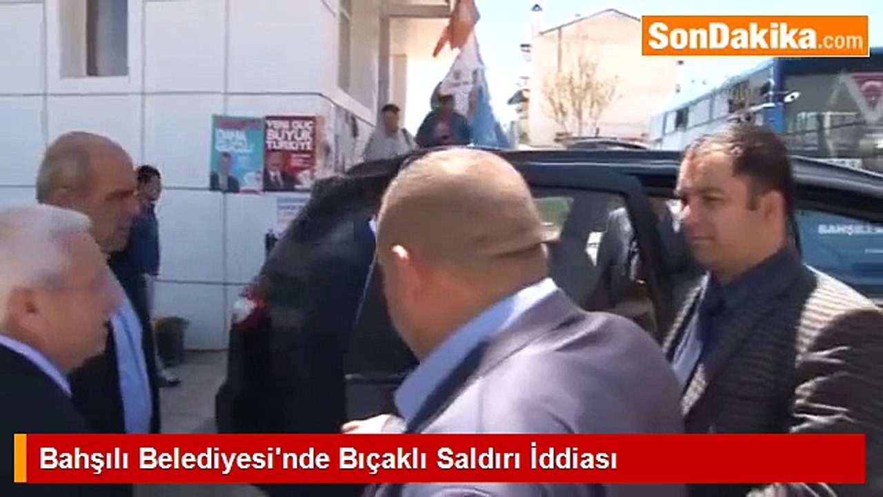Bahşılı Belediyesi’nde Bıçaklı Saldırı İddiası