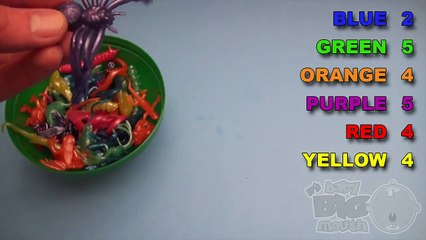 Learn Colours with Squishy Toy Insects, Animals, and Dinosaurs! Fun Learning Contest!