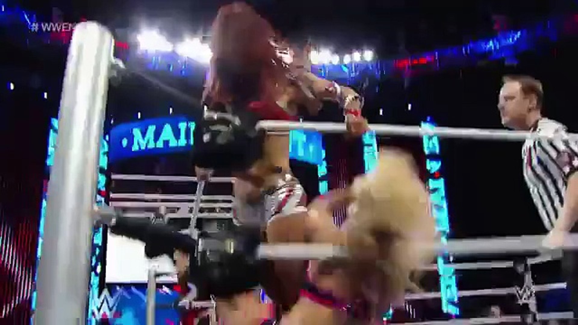 Charlotte Vs Sasha Banks Wwe Main Event Women Wrestling Video