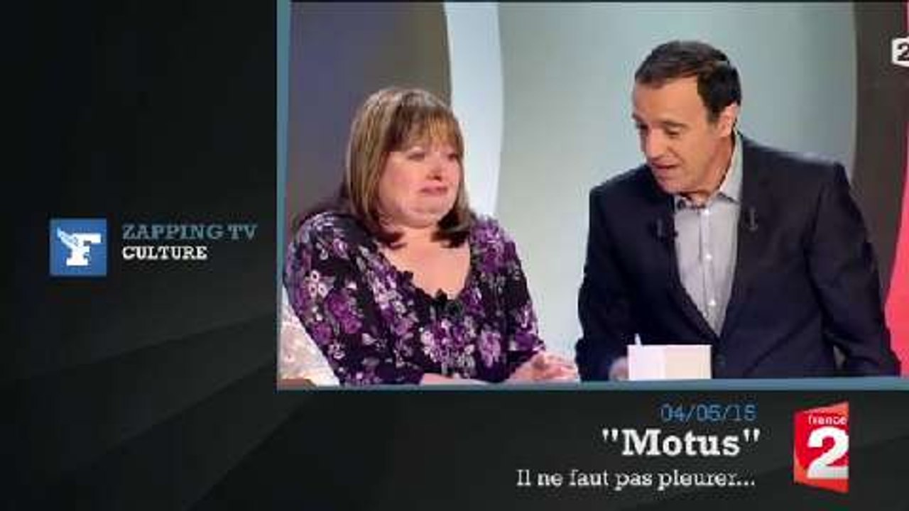 Zapping TV : la vive émotion d'une candidate de Motus