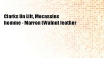 Clarks Un Lift, Mocassins homme - Marron (Walnut leather