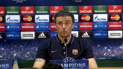 Luis Enrique: "Pep è il numero uno"