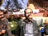 Sharjeel Memon speak against Farooq Sattar-Geo Reports-05 May 2015