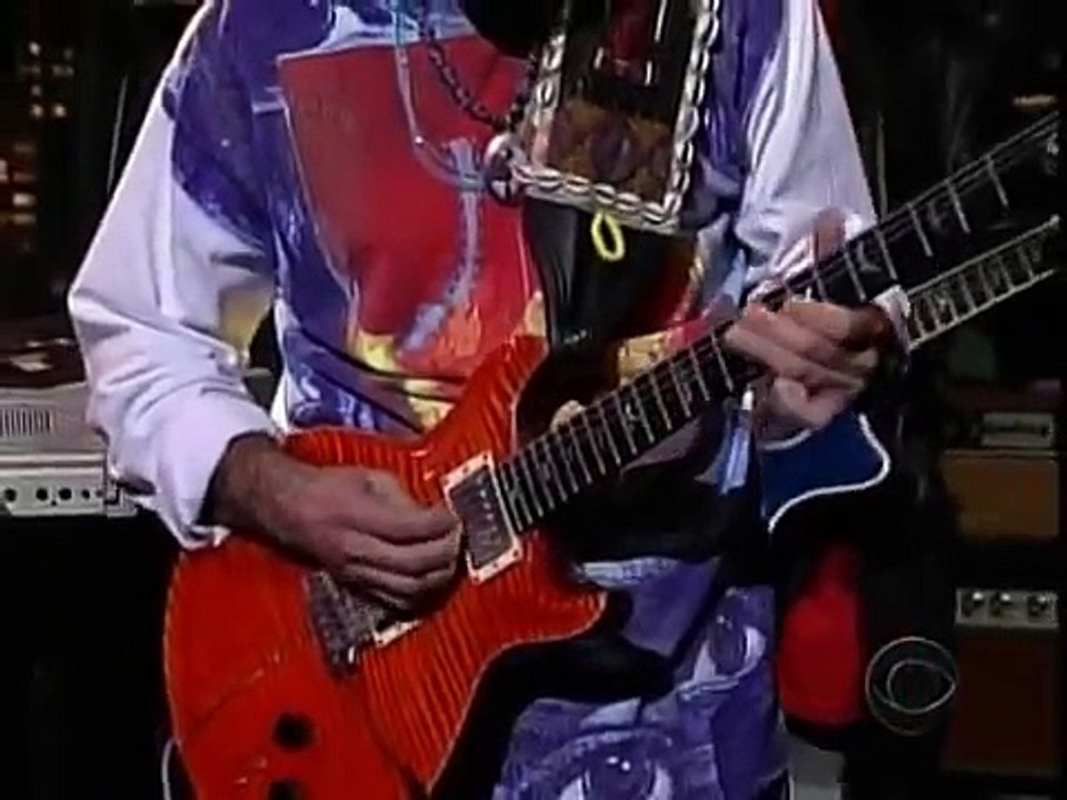 Santana & Michelle Branch-The Game Of Love (Live Letterman).Mpg