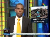 En Guerrero continúan las afectaciones por mar de fondo