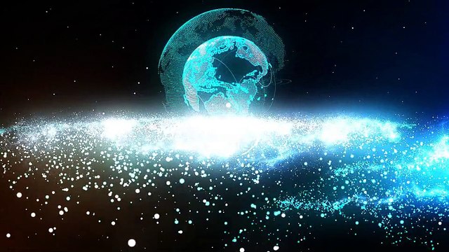After Effects Project Files - particle galaxy logo - VideoHive 9609069