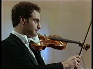 Paganini caprice #24 (violinist - Mark Kaplan)