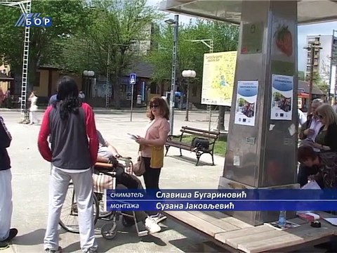 U Boru obeležen peti maj, dan samostalnog života osoba sa invaliditetom, 05. maj 2015. (RTV Bor)
