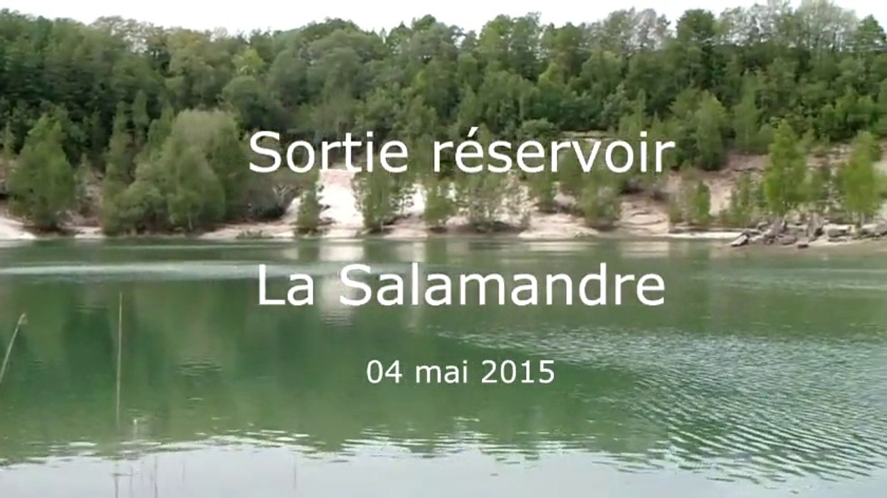 Sortie réservoir La Salamandre - Mai 2015