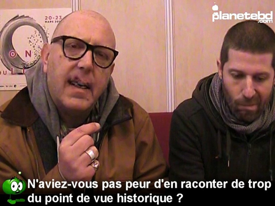 Pat Perna & Fabien Bedouel en interview sur PlaneteBD.com
