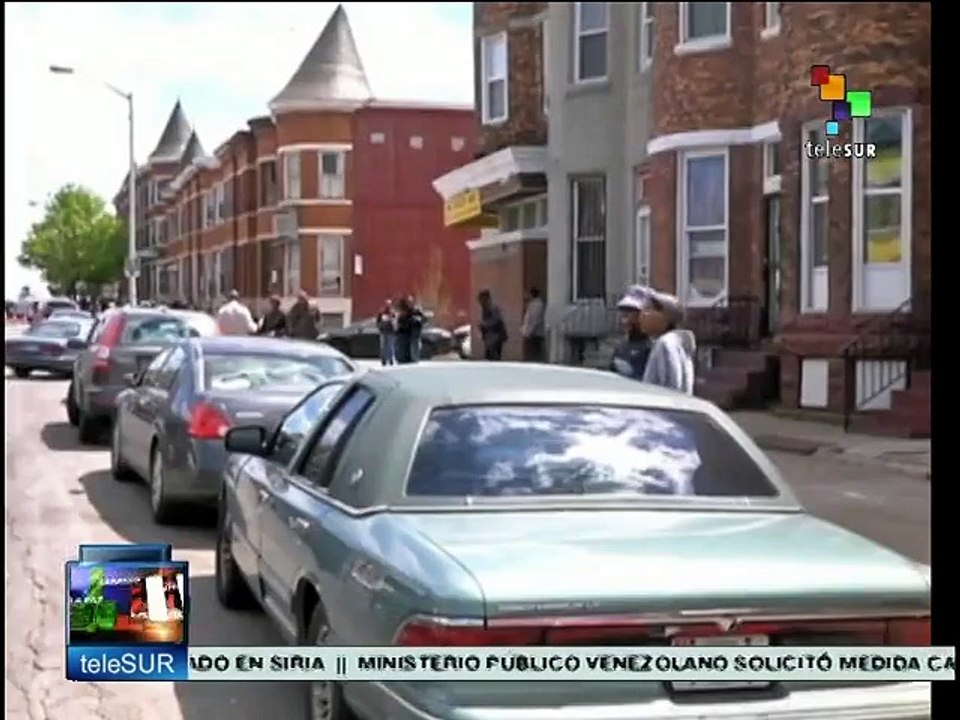Baltimore, una de las ciudades más pobres de EE.UU