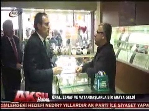 Elbistan'da Esnaf Gezisi Ak Parti Grup Başkanvekili Kahramanmaraş Milletvekili Mahir Ünal