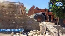 إزالة 26 حالة تعدي على أرض الدولة بحي الأربعين بمحافظة السويس