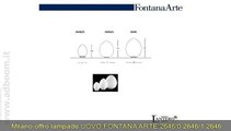 MILANO,    LAMPADE UOVO ,FONTANA ARTE, 2646/0,2646/1, 2646 EURO 387