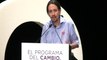 Pablo Iglesias desgrana el programa de Podemos