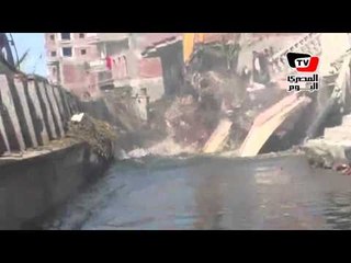 حملة موسعة لإزالة التعديات علي النيل بكفر الشيخ