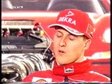 Senna's tough row with Schumacher