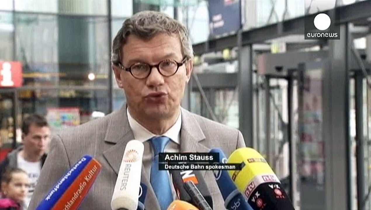 German rail's longest train stoppage strands and angers millions