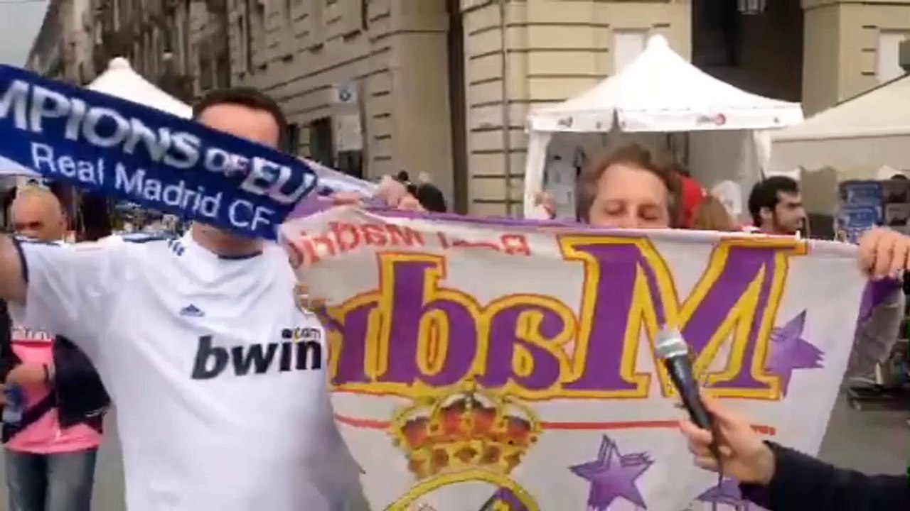 Confiada la afición madridista en Turín