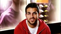 Cesc Fabregas funny interview about teammates!