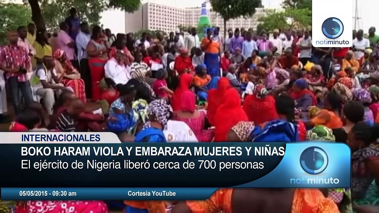 Niñas secuestradas en Nigeria fueron violadas y embarazadas