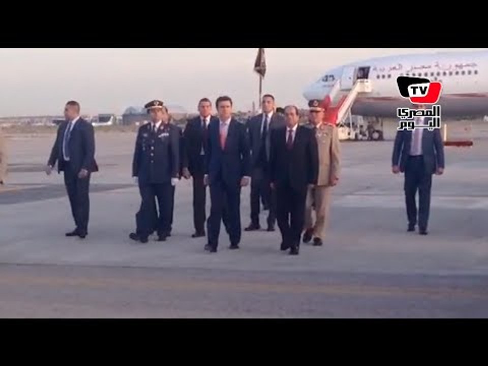 استقبال السيسي في أسبانيا