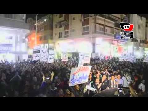 مسيرة تضامنية مع متهمى أحداث بورسعيد: «إزاى ياسيسى قدرت تنام ونور عينيك واخدين إعدام»