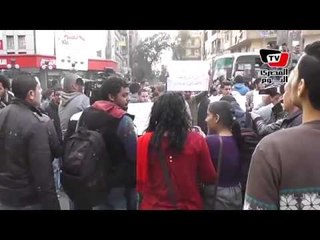 وقفة للأقباط بدوران شبرا للتنديد بـ«مذبحة داعش»