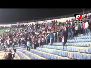 هتافات «وايت نايتس» من الاستاد أثناء المباراة تنديداً بمقتل بعض أعضاء الرابطة