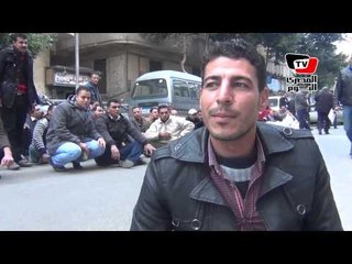 وقفة أمام مجلس الوزراء للمطالبة بالتعيين «شرطي اول»