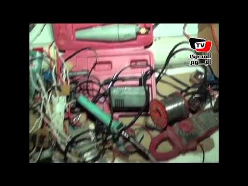 الداخلية تضبط ورشة لتصنيع العبوات الناسفة ببلبيس