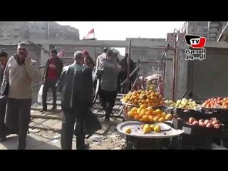 مزلقان أرض اللواء.. الأهالي يرفضون الكوبري الجديد ويشقون ممراً