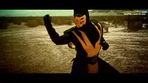 Mortal Kombat Canlandırması - Scorpion vs Noob Saibot