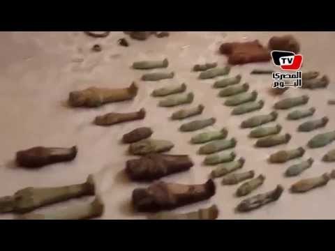 مصر تتسلم قطع أثرية مهربة لباريس بمناسبة زيارة السيسي