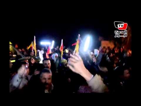 صراخ ودعاء وهتافات في تشييع جنازة الشهيد حمادة جمال بالدقهلية