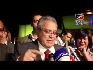 جابر عصفور فى سابع أيام «القاهرة السينمائى»: رأيى فى المهرجان يظهر على «وشكم»