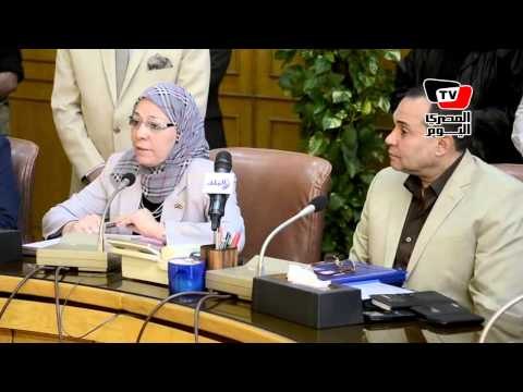 زيارة وزيرة القوى العاملة لمشروع قناة السويس الجديدة
