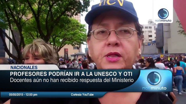 Profesores podrían denunciar bajos sueldos a instancias internacionales